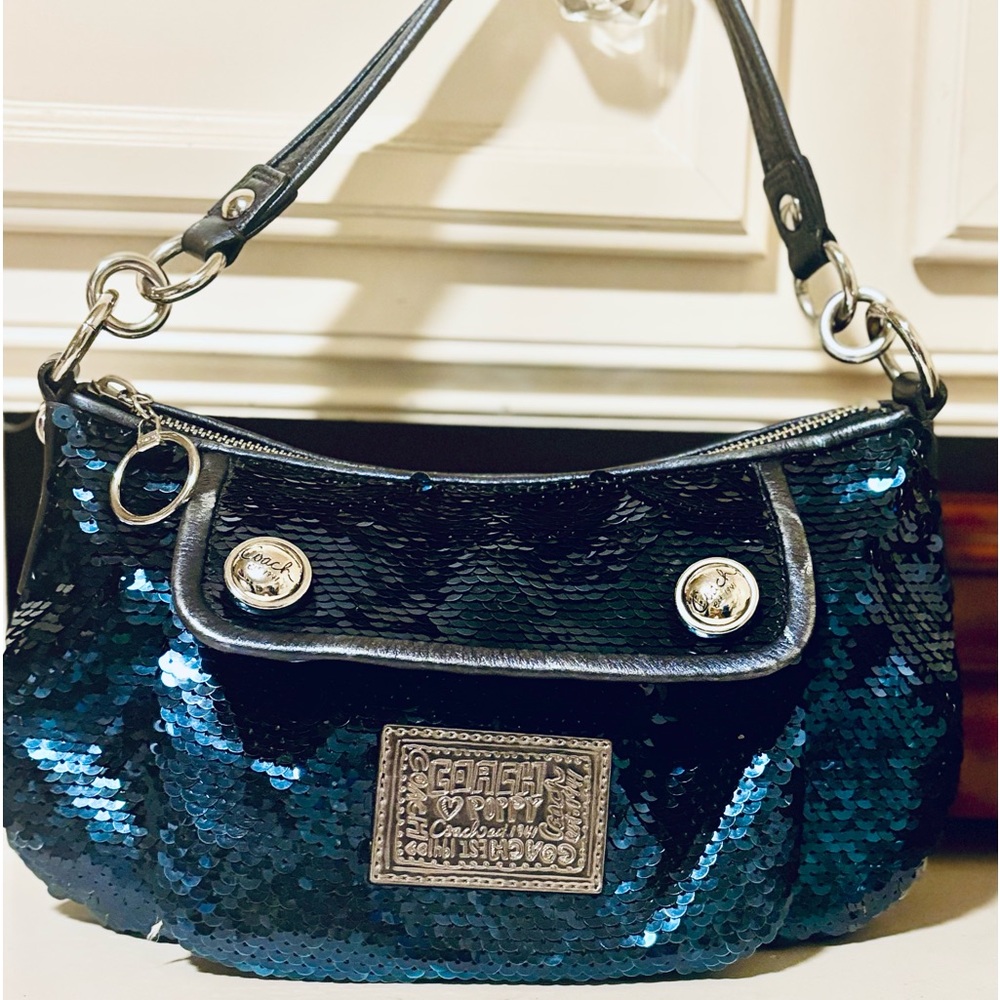 Coach sequin small bag